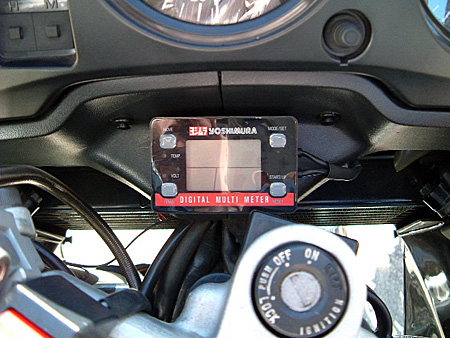 CBR1100XX Super Blackbird　スーパーブラックバード　ヨシムラ　油温計　デジタルマルチメーター